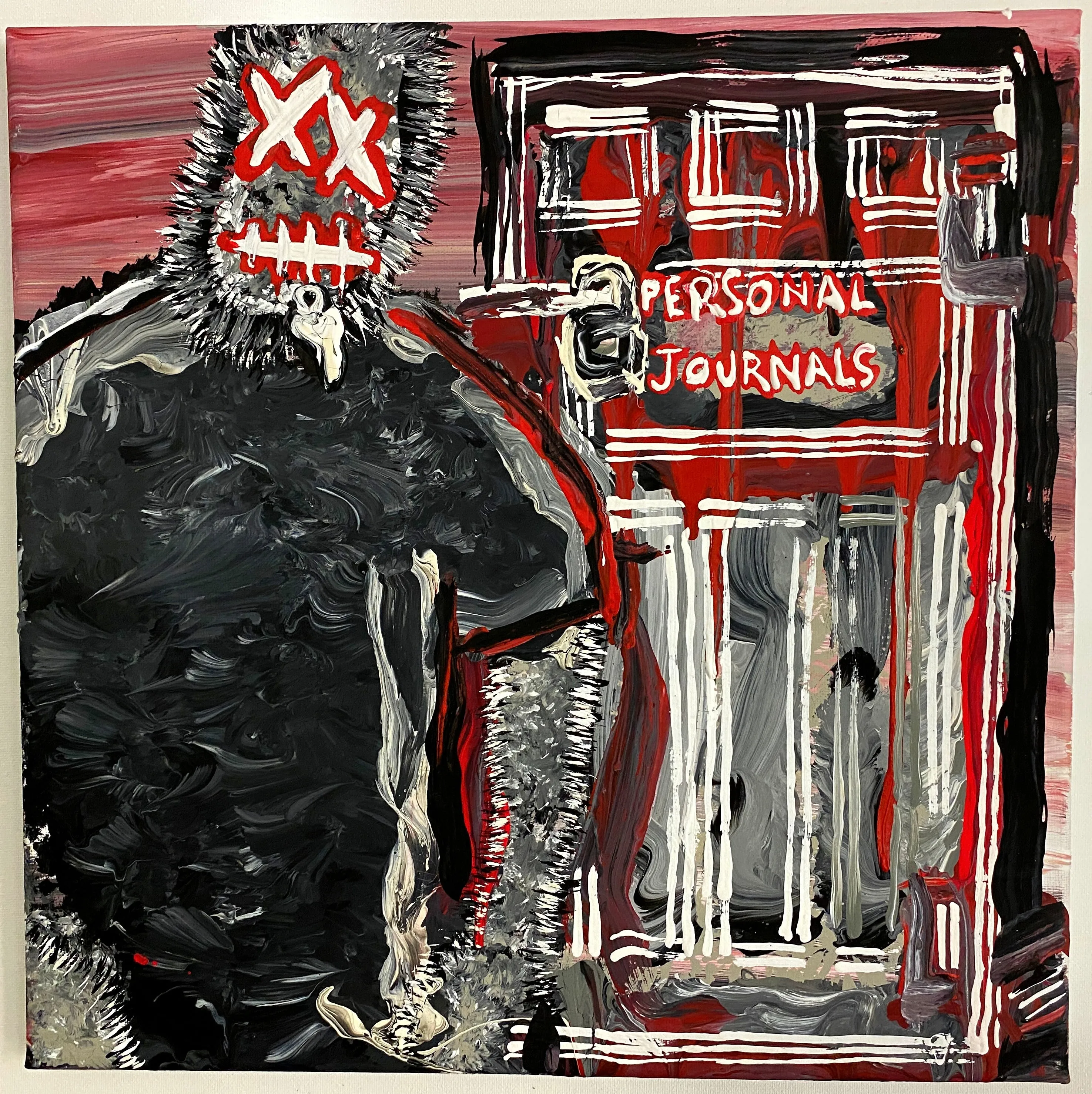 Sage Francis - Personal Journals PAINTINGS by QFetti