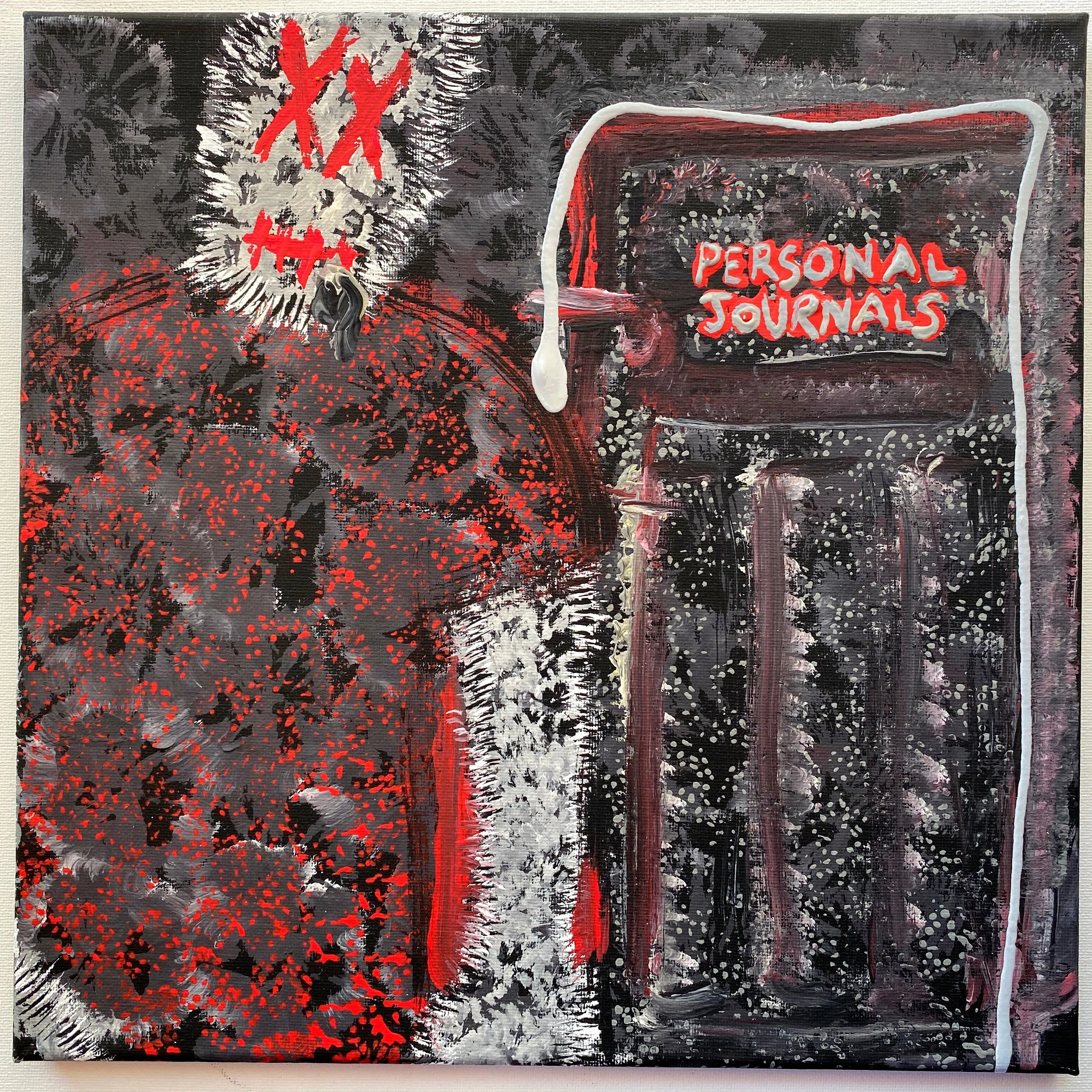 Sage Francis - Personal Journals PAINTINGS by QFetti