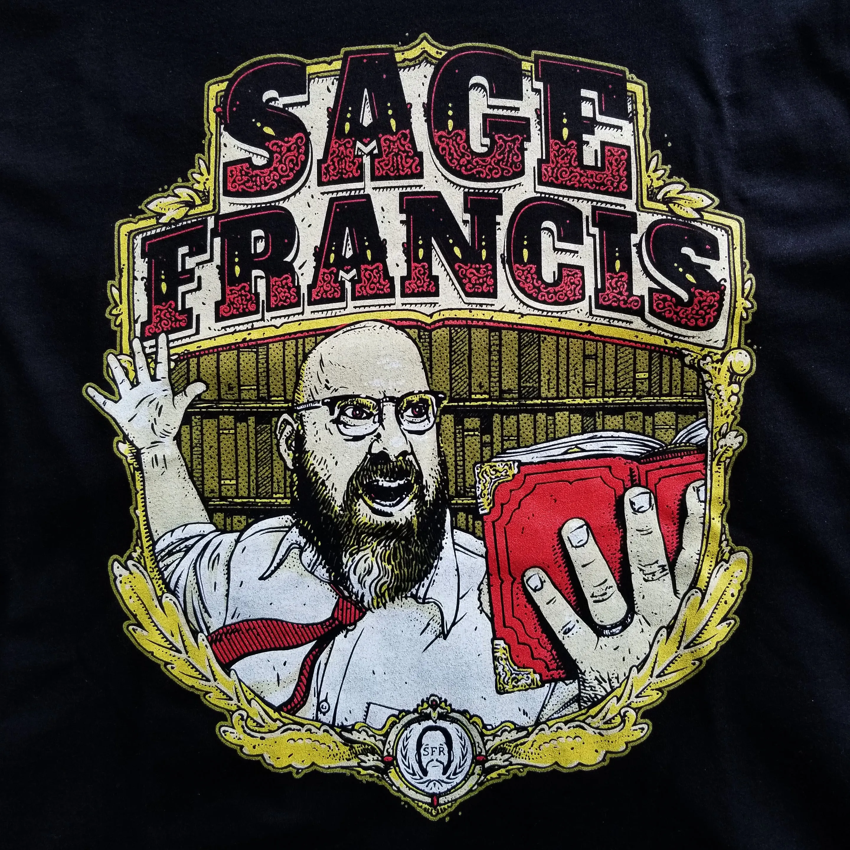 Sage Francis "Best Of Times" BLACK T-Shirt