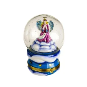 Snow Globe Christmas Angel Music