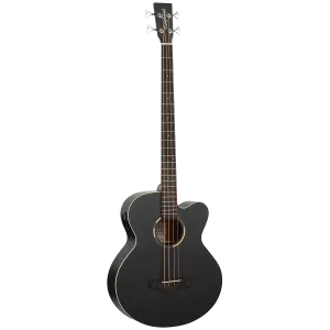 Tanglewood TWBBAB Blackbird Acoustic Bass Cutaway / Electric Smokestack Satin