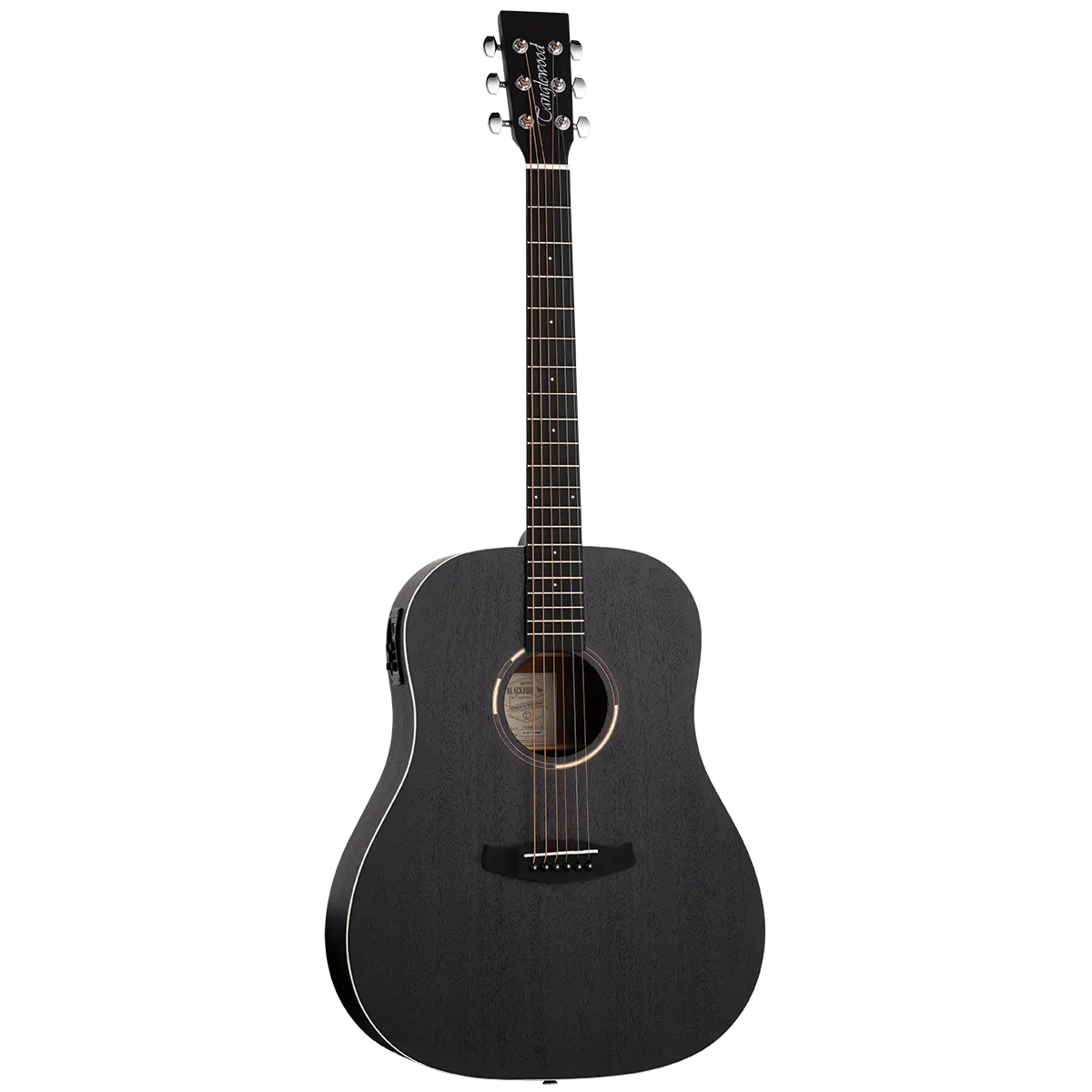 Tanglewood TWBBSDE Blackbird Sloped Shoulder Dreadnought A/E Smokestack Satin