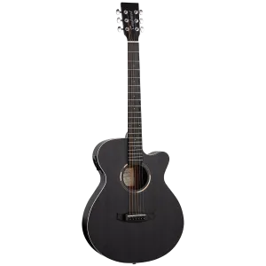 Tanglewood TWBBSFCE Blackbird SuperFolk C/E Smokestack Satin