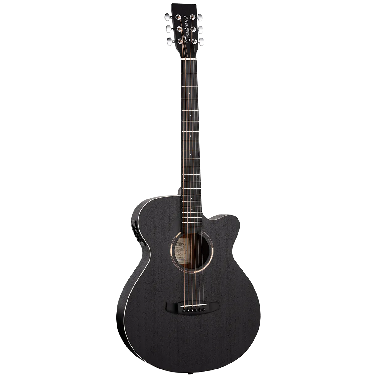 Tanglewood TWBBSFCE Blackbird SuperFolk C/E Smokestack Satin