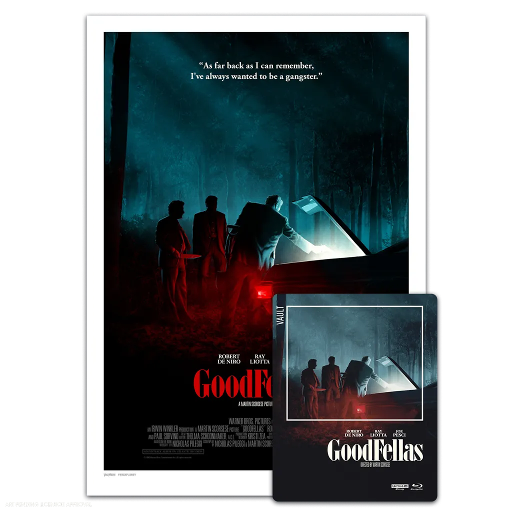 The Film Vault - Goodfellas 4K UHD Steelbook & Exclusive Poster