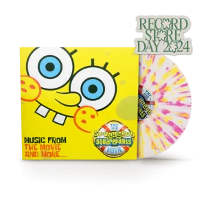 The SpongeBob SquarePants Movie / Various LP Pink & White Splatter Vinyl RSD 2024